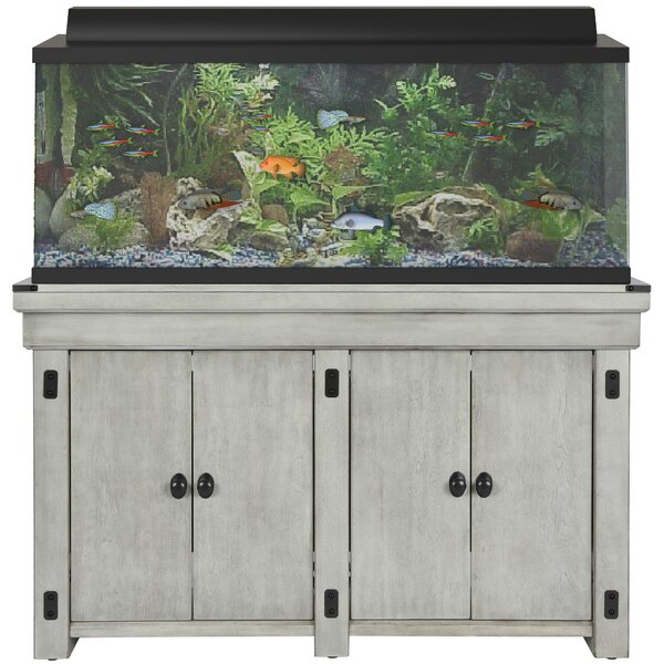 150 Gallon Fish Tank With Oak Stand Wese Aquarium Fish